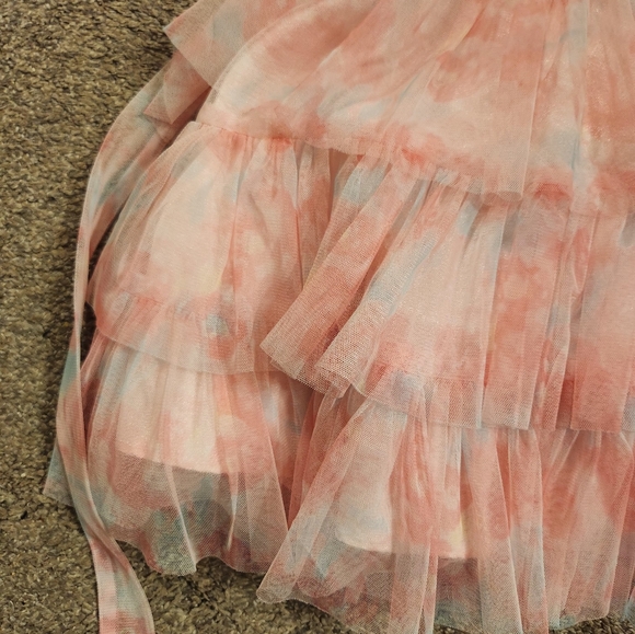 Jona Michelle Girls' Pink Ruffled Dress - Picture 2 of 8